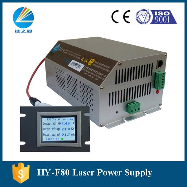 high quality 80W CO2 Laser Power Supply for CO2 Laser  tubes